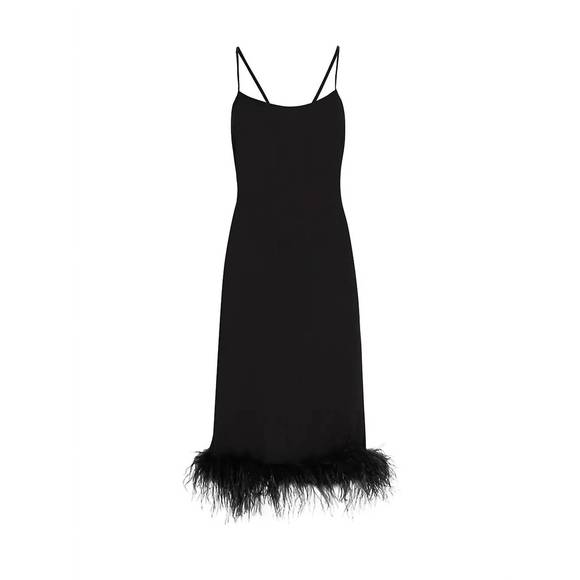 NEW AMANDA UPRICHARD marianna dress in black - Picture 5 of 5